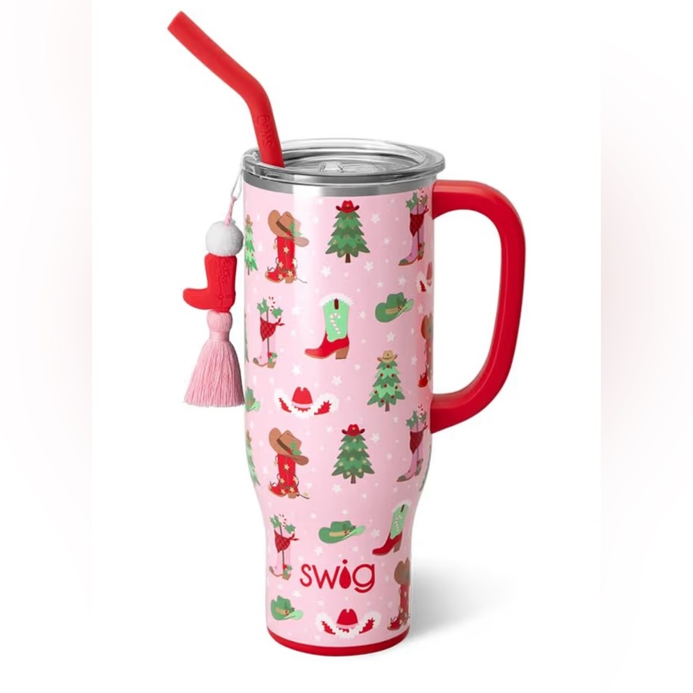 Swig Mega Mug 30oz Tumbler with straw